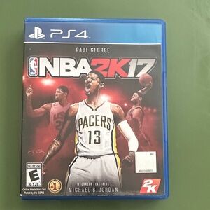 NBA 17 PS4 Game - Blue Case